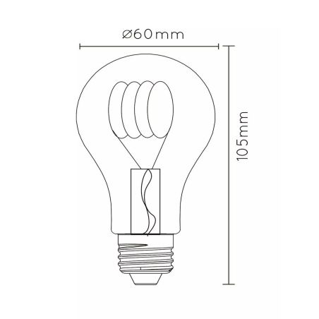 Lampe de table ILONA - Ø 18 cm Ambre - de la marque LUCIDE