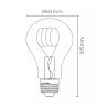 Lampe de table ILONA - Ø 18 cm Ambre - de la marque LUCIDE