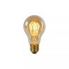 Ampoule filament LED A60 - culot E27 - Ø 6 cm - 1x4,9W 2200K - Ambre - de la marque LUCIDE