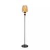 Lampadaire ILONA- Ø 34 cm - 1xE27 - Ambre - de la marque LUCIDE