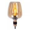 Lampadaire ILONA- Ø 34 cm - 1xE27 - Ambre - de la marque LUCIDE