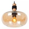 Suspension ILONA - Ø 30 cm - 1xE27 - Ambre - de la marque LUCIDE
