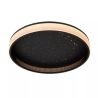 Plafonnier ESTREJA - Ø 40 cm - LED 3 StepDim - CCT - 2500K/3000K - Noir - de la marque LUCIDE