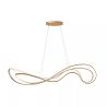Suspension SARDANA - 160 cm - Or Mat / Laiton - de la marque LUCIDE | Premium