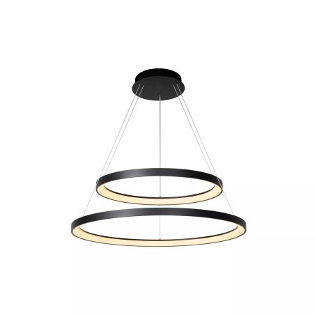 Suspension VIDAL - Ø 78 cm - noir - de la marque LUCIDE | Premium