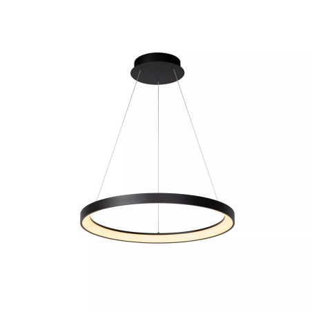Suspension VIDAL - diamètre 58 cm - LED Dim. - 1x48W 2700K - Noir - de la marque LUCIDE