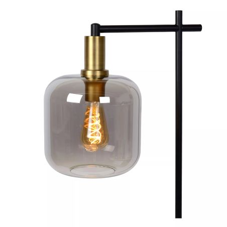 Lampadaire JOANET- 1xE27 - Fumé - de la marque LUCIDE