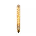 Ampoule filament LED T32 - culot E27 - diamètre 3,2 cm - E27 - 1x4,9W 2200K - Ambre - de la marque LUCIDE