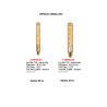 Suspension JOANET - 6xE27 - Laiton - de la marque LUCIDE