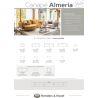 Almeria, Canapé 1,5 place, ressort ensaches - Henders and Hazel