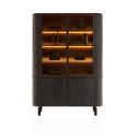 Ravello, vaisselier 150 cm - 2-portes + 2-portes de verres (+ LED) - Henders and Hazel