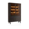 Ravello, vaisselier 150 cm - 2-portes + 2-portes de verres (+ LED) - Henders and Hazel