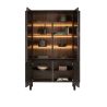 Ravello, vaisselier 150 cm - 2-portes + 2-portes de verres (+ LED) - Henders and Hazel