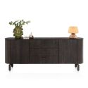 Ravello, buffet 220 cm - 2-portes + 3-tiroirs - Henders and Hazel