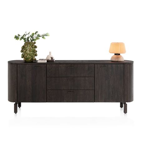 Ravello, buffet 220 cm - 2-portes + 3-tiroirs - Henders and Hazel
