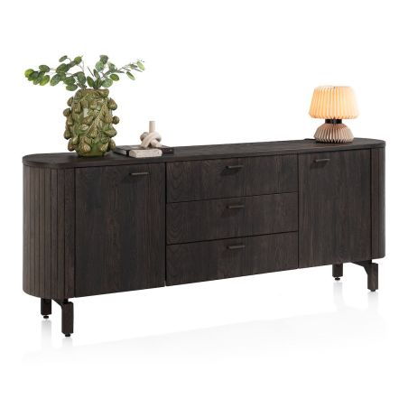 Ravello, buffet 220 cm - 2-portes + 3-tiroirs - Henders and Hazel