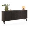 Ravello, buffet 220 cm - 2-portes + 3-tiroirs - Henders and Hazel