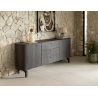 Ravello, buffet 220 cm - 2-portes + 3-tiroirs - Henders and Hazel