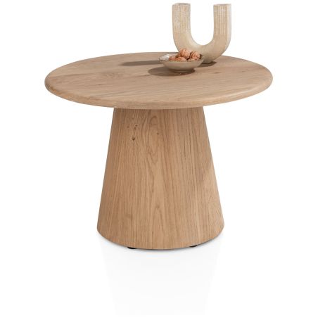 Ravello, table d'appoint 60 x 60 cm - en teinte dune ou basalte - Henders and Hazel