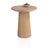 Ravello, table d'appoint 45 x 45 cm - en teinte basalte ou dune - Henders and Hazel