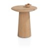 Ravello, table d'appoint 45 x 45 cm - en teinte basalte ou dune - Henders and Hazel