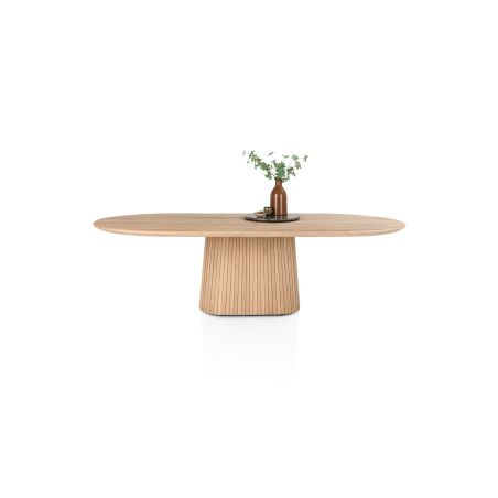 Ravello, Table 270 x 120 cm - en teinte basalte ou dune - Henders and Hazel