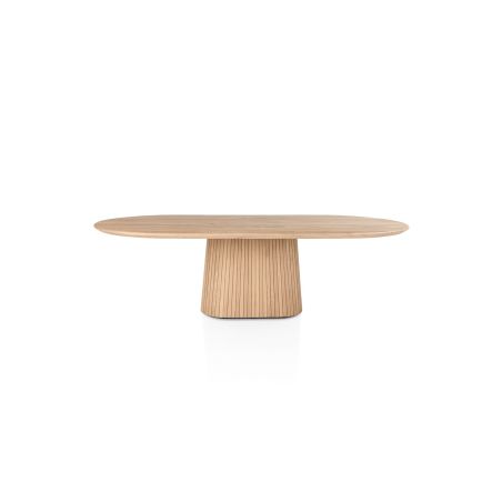 Ravello, Table 270 x 120 cm - en teinte basalte ou dune - Henders and Hazel
