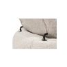 Hollywood, Homecinema fauteuil pivotant, tissu Cloudy dos réglable, électrique repose, incl. bat - Henders and Hazel