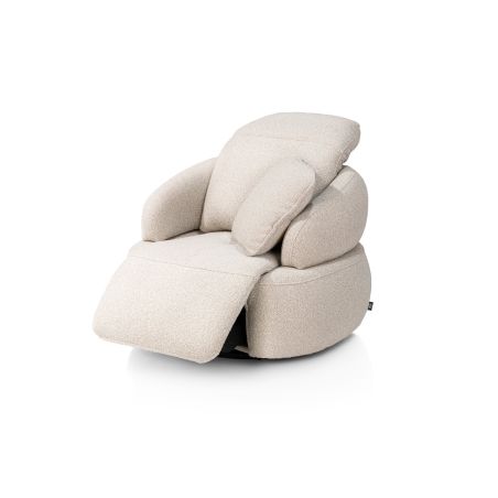 Hollywood, Homecinema fauteuil pivotant, dossier réglable, électrique repose