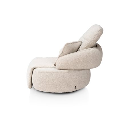 Hollywood, Homecinema fauteuil pivotant, dossier réglable, électrique repose