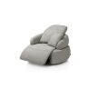 Hollywood, homecinema fauteuil pivotant xl, tissu cloudy, dos réglable, électrique repose - Henders and Hazel