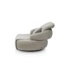 Hollywood, homecinema fauteuil pivotant xl, tissu cloudy, dos réglable, électrique repose - Henders and Hazel