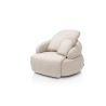 Hollywood, homecinema fauteuil pivotant xl, tissu cloudy, dos réglable, électrique repose - Henders and Hazel