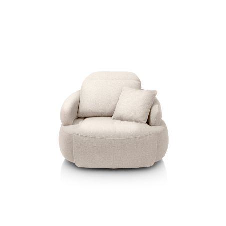 Hollywood, Homecinema fauteuil pivotant xl, dos réglable, électrique repose - Henders and Hazel
