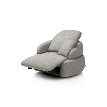 Hollywood, Homecinema fauteuil pivotant xl, dos réglable, électrique repose - Henders and Hazel