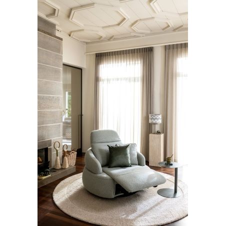 Hollywood, Homecinema fauteuil pivotant xl, dos réglable, électrique repose - Henders and Hazel