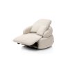 Hollywood, homecinema fauteuil pivot. xl, tissu cloudy dos réglable, électriq repose, incl. batt - Henders and Hazel