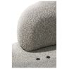 Hollywood, homecinema fauteuil pivot. xl, tissu cloudy dos réglable, électriq repose, incl. batt - Henders and Hazel