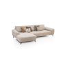 Belluno, 3-places accoudoir droit + méridienne gauche + flex - Derby beige - Henders and Hazel