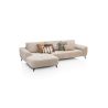 Belluno, 3-places accoudoir droit + méridienne gauche + flex - Derby beige - Henders and Hazel