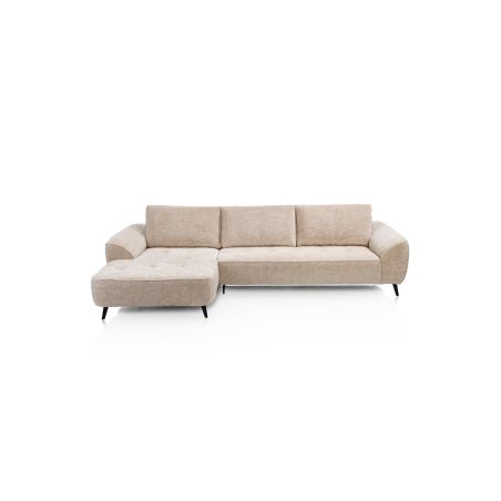 Belluno, 3-places accoudoir droit + méridienne gauche + flex - Derby beige - Henders and Hazel