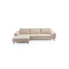 Belluno, 3-places accoudoir droit + méridienne gauche + flex - Derby beige - Henders and Hazel