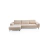 Belluno, 3-places accoudoir droit + méridienne gauche + flex - Derby beige - Henders and Hazel