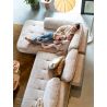 Belluno, 3-places accoudoir droit + méridienne gauche + flex - Derby beige - Henders and Hazel