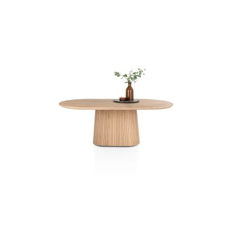 Ravello, Table 210 x 120 cm - en teinte basalte ou dune - Henders and Hazel