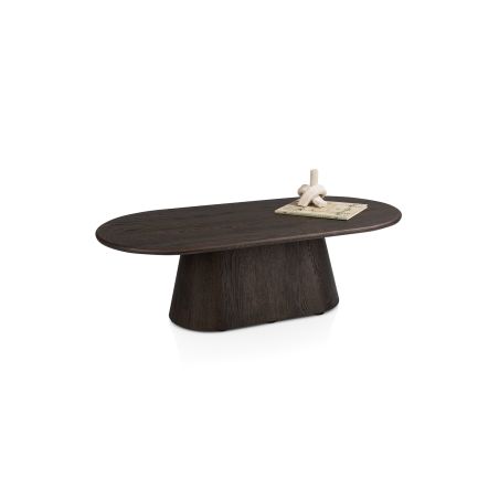 Ravello, table basse 120 x 60 cm - plateau en 1 piece + fond droit - Henders and Hazel