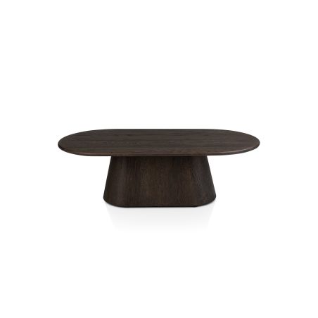 Ravello, table basse 120 x 60 cm - plateau en 1 piece + fond droit - Henders and Hazel