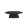 Ravello, table basse 120 x 60 cm - plateau en 1 piece + fond droit - Henders and Hazel