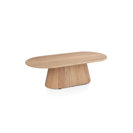 Ravello, table basse 120 x 60 cm - plateau en 1 piece + fond droit - Henders and Hazel