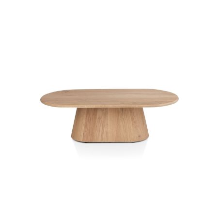 Ravello, table basse 120 x 60 cm - plateau en 1 piece + fond droit - Henders and Hazel